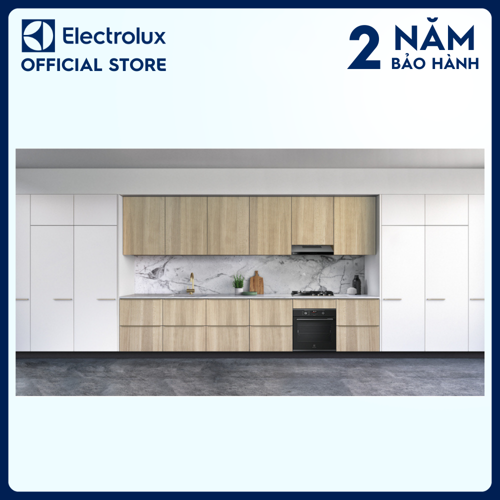 Máy hút mùi Electrolux dạng cổ điển 70cm ERF726SBA, Hút mùi nhanh chóng, Dễ dàng điều khiển và vệ sinh [Hàng chính hãng]