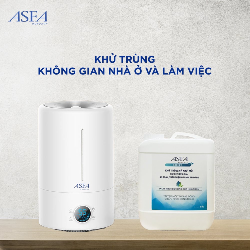 [Combo 2 Can] Nước khử mùi kháng khuẩn ASFA HORECA 5 lít