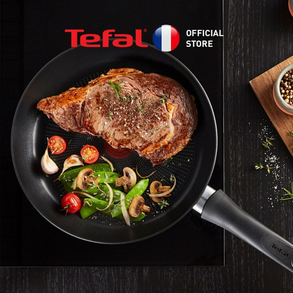 Cháo Sâu Lòng Tefal Ultimate 28cm, Chảo Đa Năng, Thiết Kế Sang Trọng, Phù Hợp Với Mọi Loại Bếp, Chất Liệu Thép Không Gỉ, Nhập Khẩu Pháp, Hàng Chính Hãng