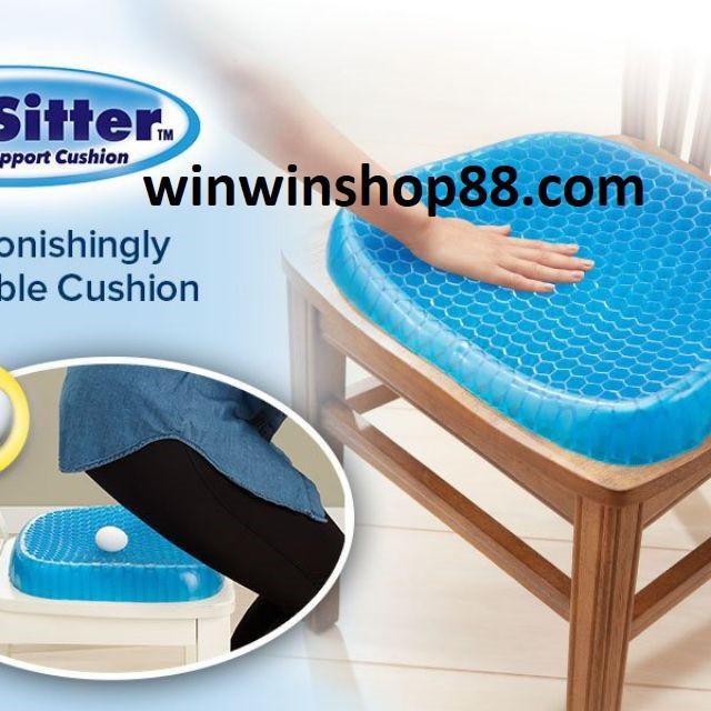 Đệm lót hỗ trợ flex, Gel Silicone Tổ Ong Flex 3D Ghế Lót Ngồi Đệm Chỉnh Hình Chống Trơn Trượt Mềm Massage Ghế Văn Phòng,