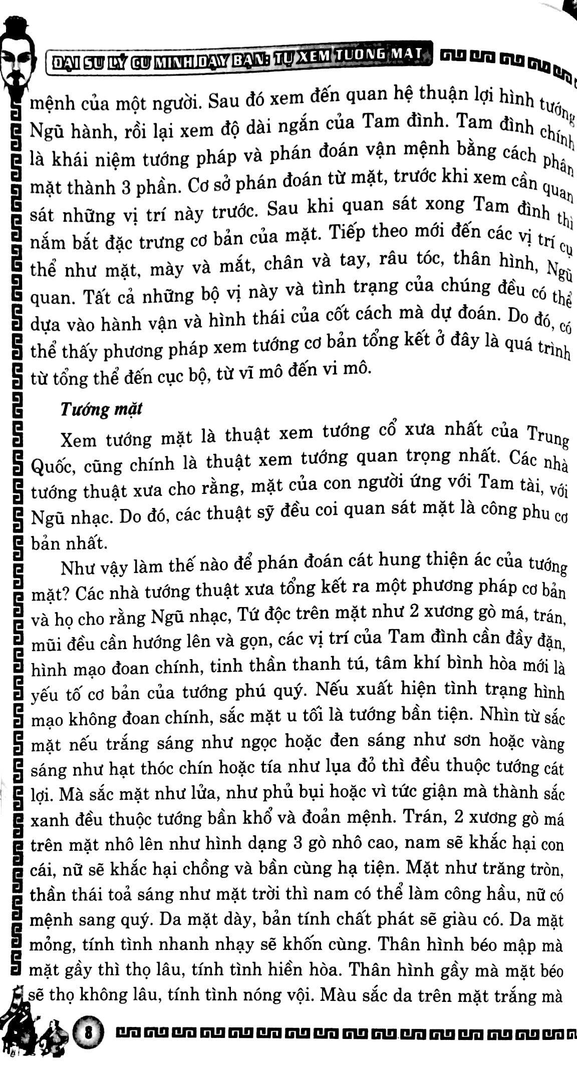 Sách Tự Xem Tướng Mặt