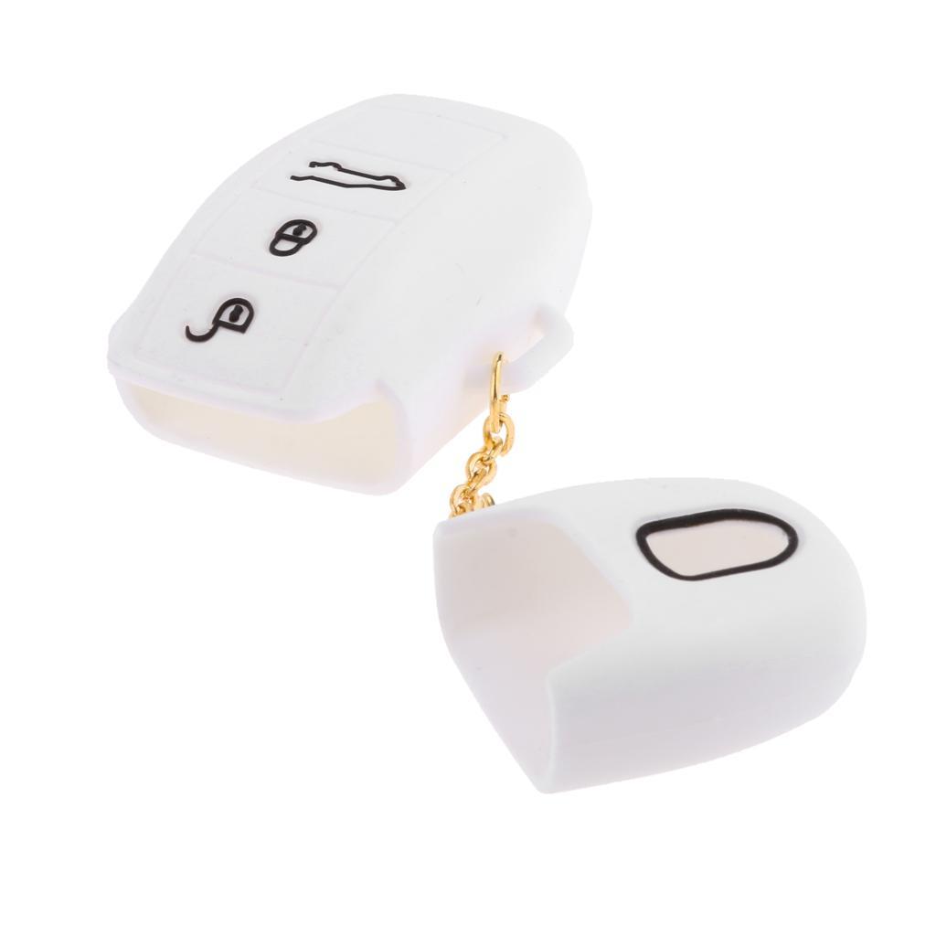 Car Remote Key Fob 3Button Protective Silicone Case Cover For Porsche