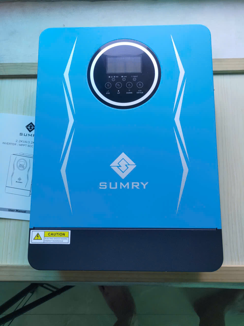 Biến tần độc lập 3KW 24V áp cao 55V-450V sạc MPPT 80A /3000W