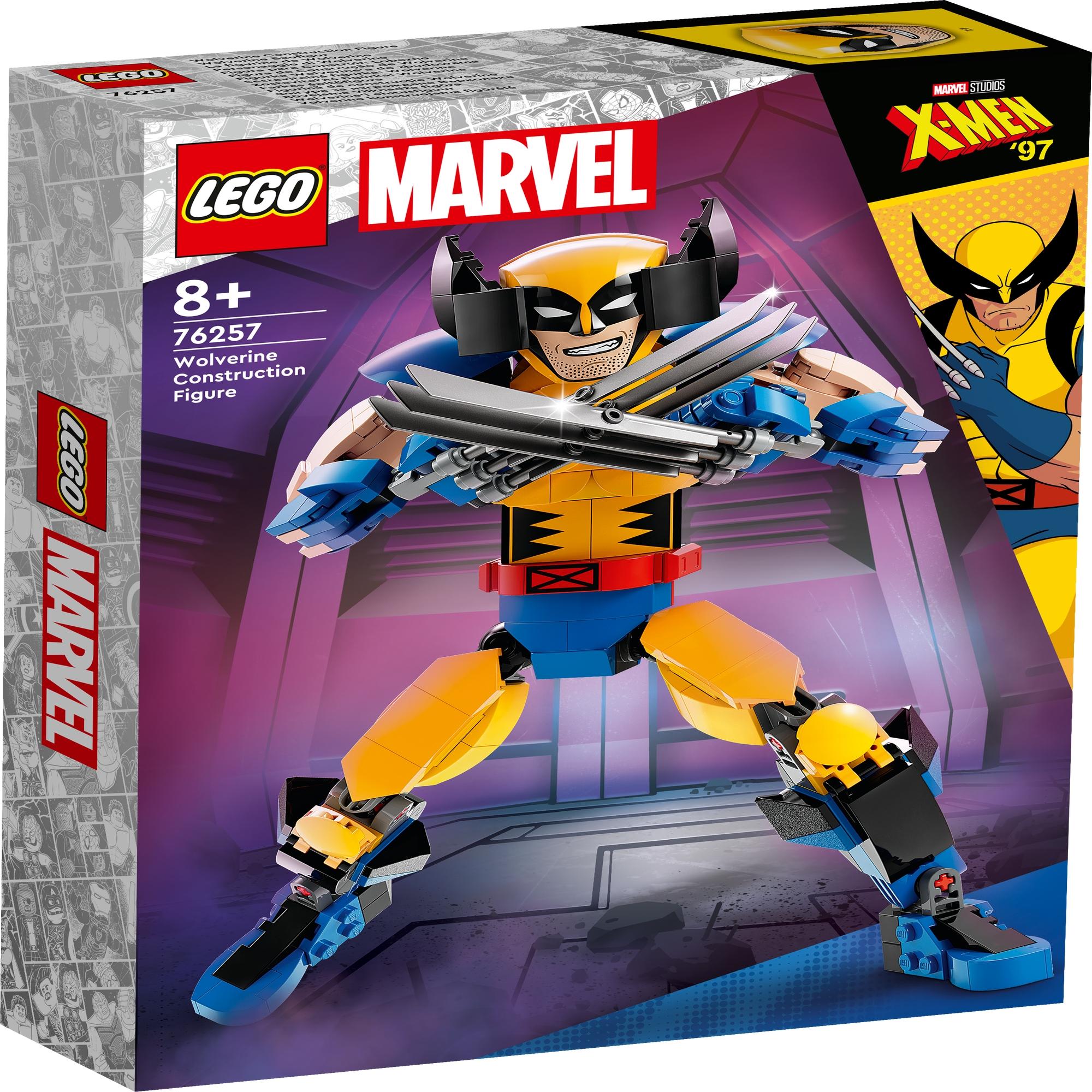 LEGO SUPERHEROES 76257 Đồ chơi lắp ráp Mô hình Người Sói Wolverin (327 chi tiết)