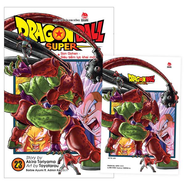 Sách - Dragon Ball Super - Tập 23 - Son Gohan - Siêu Tiềm Lực Khai Mở! - Tặng Kèm Postcard