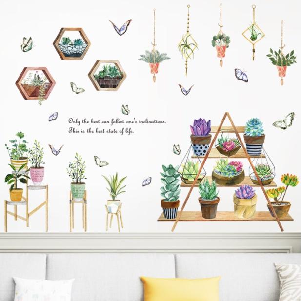 Decal trang trí tường - Trang trí phong cách Châu Âu