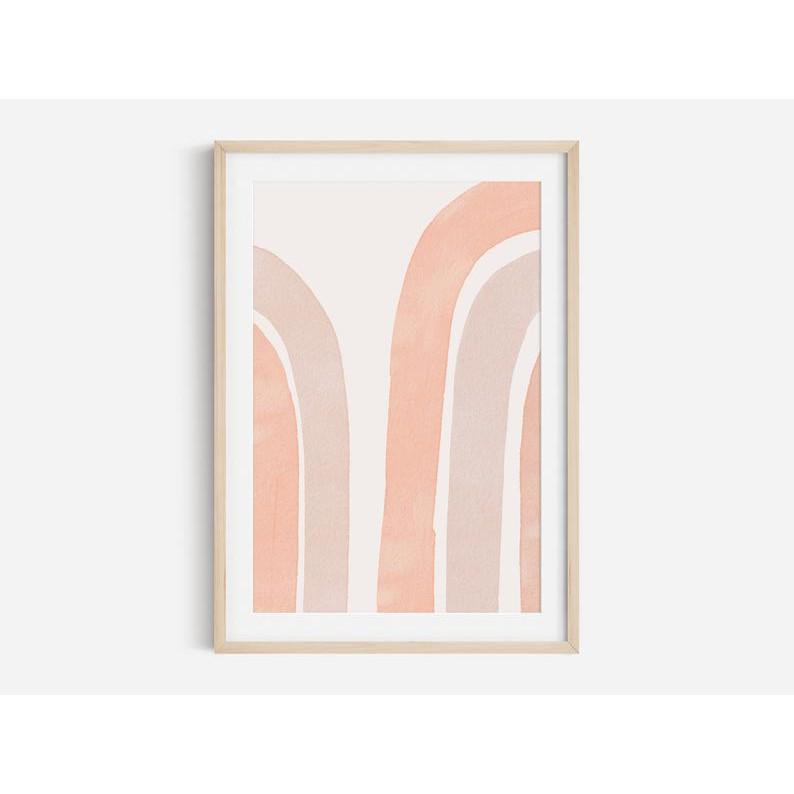 Tranh treo tường | Tranh nghệ thuật trừu tượng -Rainbow Print, Boho Prints, Modern Art Prints, Rainbow Poster