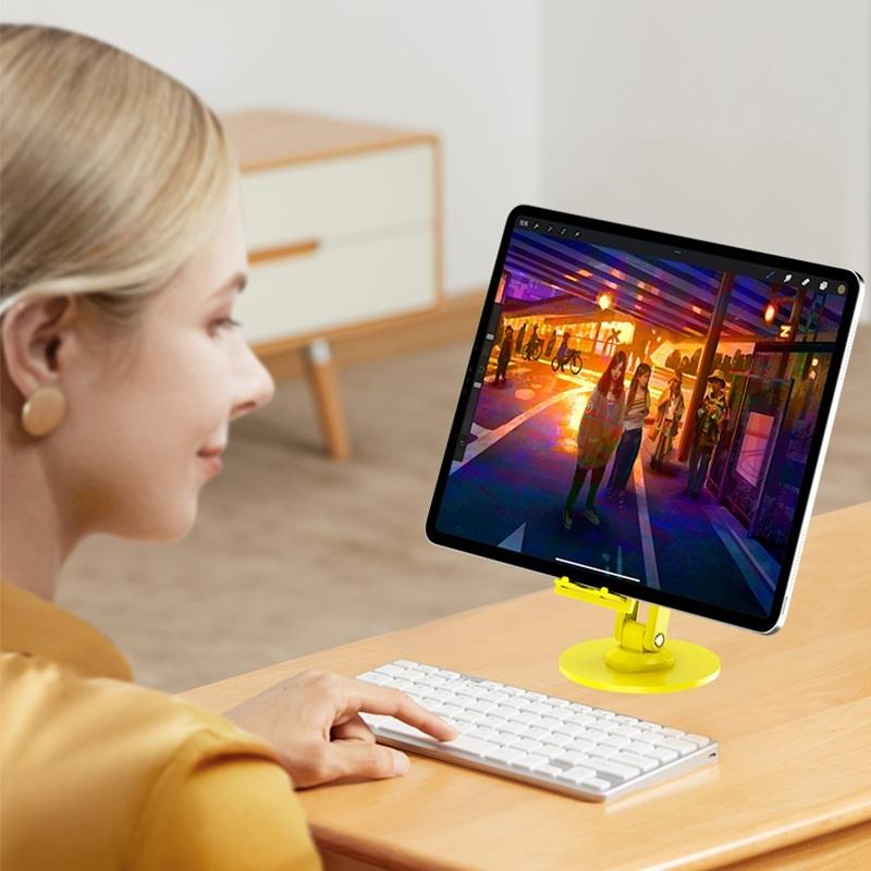 Giá đỡ điện thoại đế kim loại xoay mẫu S345