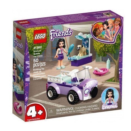 LEGO Friends 41360 Phòng Khám Thú Y Lưu Động Của Emma