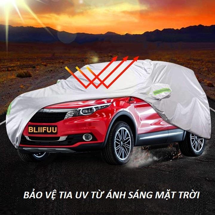 Bạt phủ ô tô, áo trùm xe, bạt che nắng mưa VẢI DÙ DÀNH cho xe HUYNDAI TUCSON