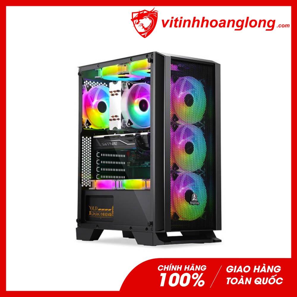 Thùng máy tính | Vỏ case Segotep Synrad 1 New - Kính cường lực - Hàng chính hãng