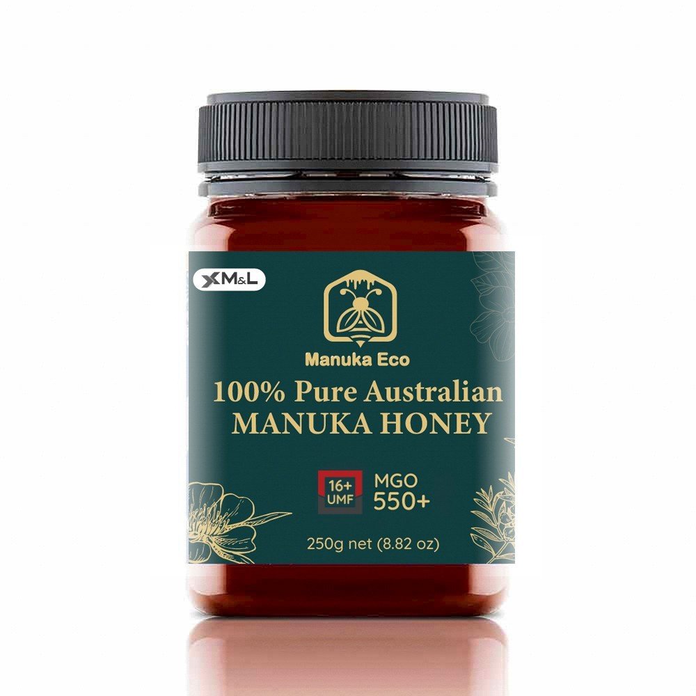 Mật ong Manuka Úc nguyên chất 100% - chỉ số kháng khuẩn MGO từ 30+ - thực phẩm bổ dưỡng, tăng sức đề kháng, làm đẹp – nhập khẩu chính hãng (100% Pure Australian Manuka Honey)