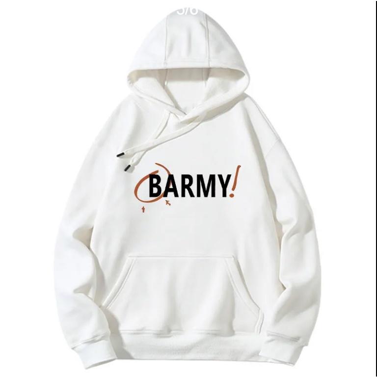 Áo Hoodie nam nữ TNT Tống Á Hiên phong cách BARMY mũ chữ T