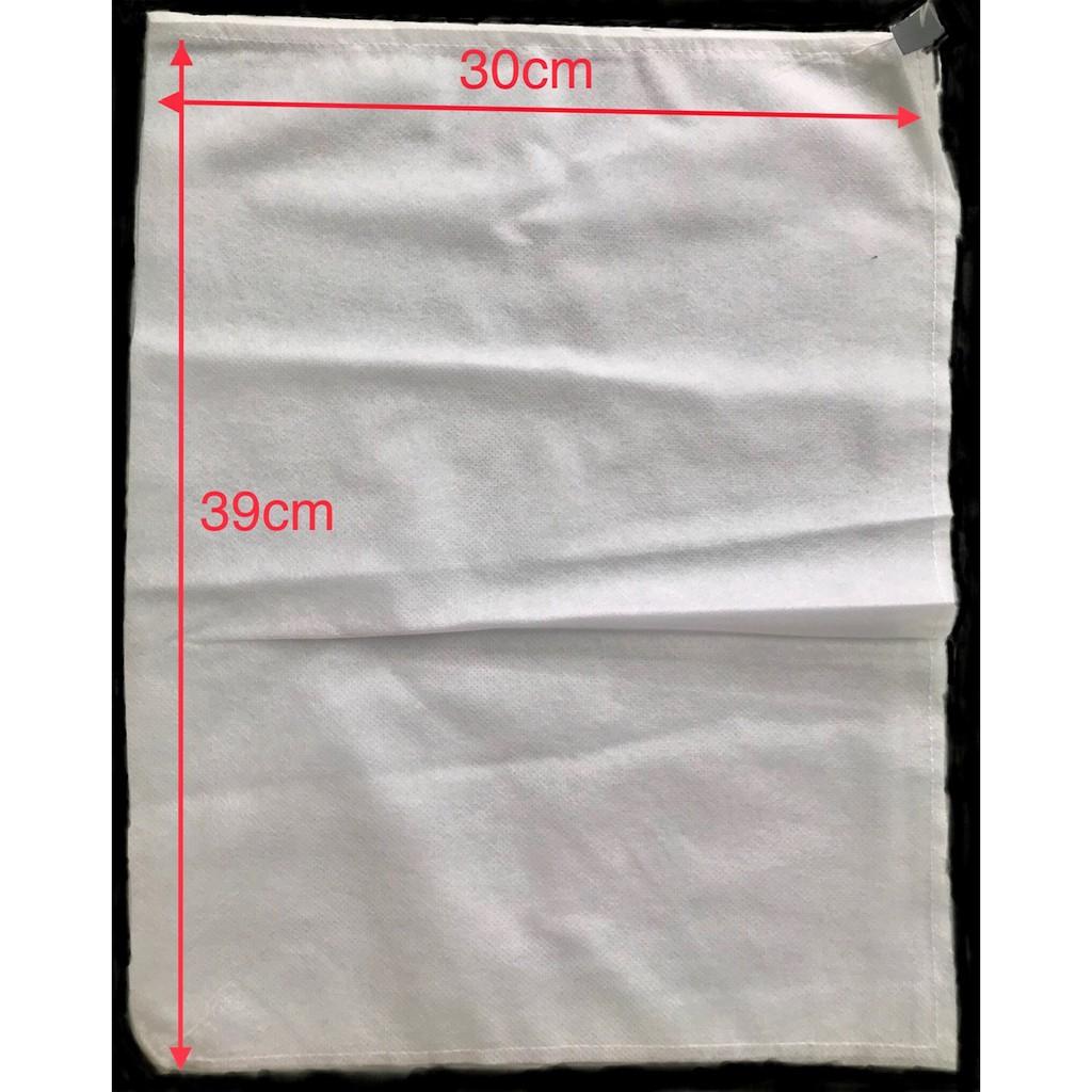 Túi Bao Trái Bưởi, Xoài, Sầu Riêng, Mãng Cầu Xiêm, Bộ 100 túi bao trái Vãi Không Dệt 30x40cm