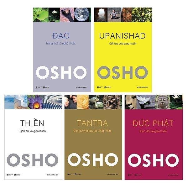 Osho: Đạo + Đức Phật + Tantra + Thiền + Upanishad (Bộ 5 Cuốn, Bìa mềm)