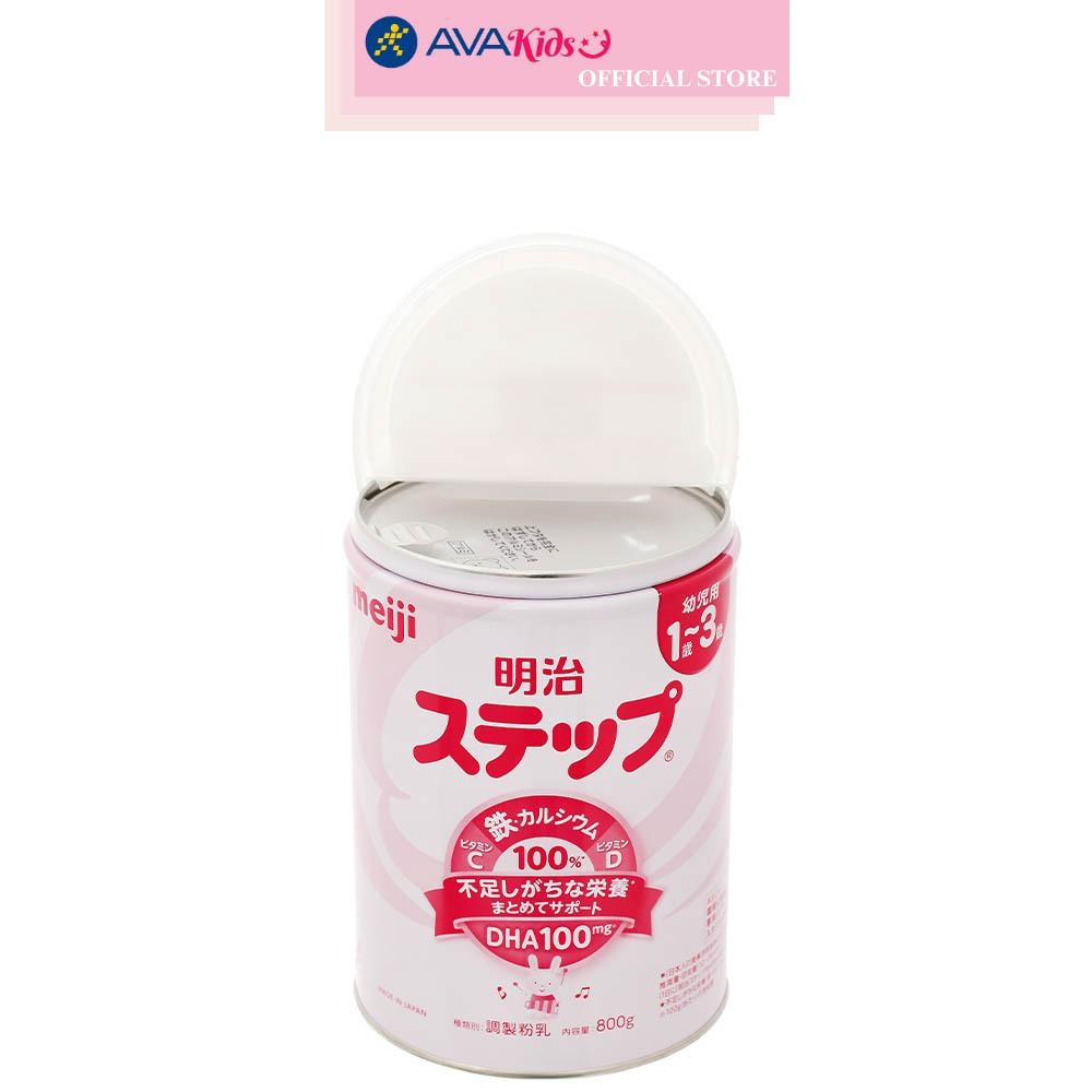 Sữa bột nội địa Nhật Meiji Step Milk không muỗng 800g (1 - 3 tuổi)