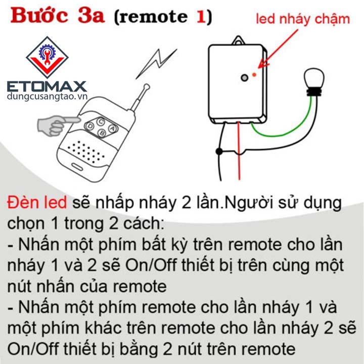 Công tắc điều khiển từ xa RC5H