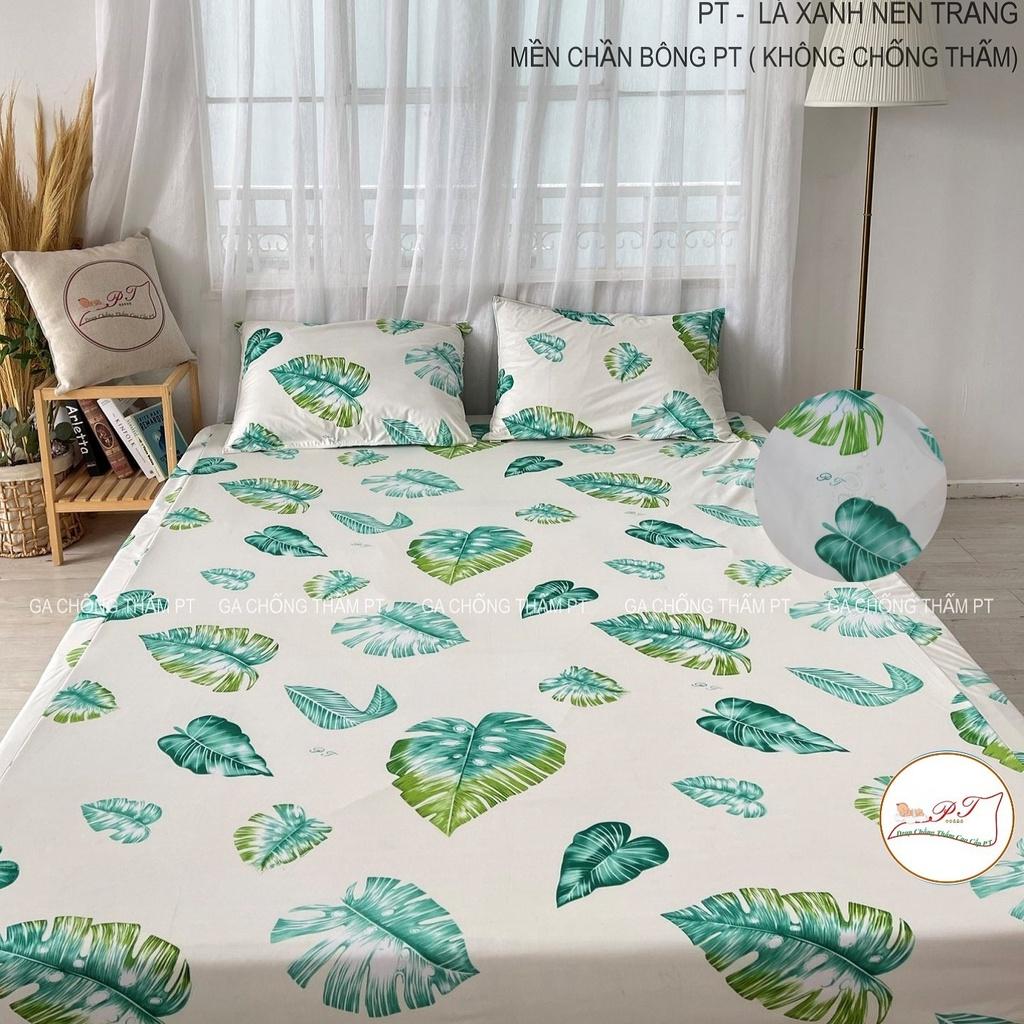 Ga chống thấm cho bé chất liệu cotton cao cấp, chống thấm nước tuyệt đối, bé tè lau là sạch