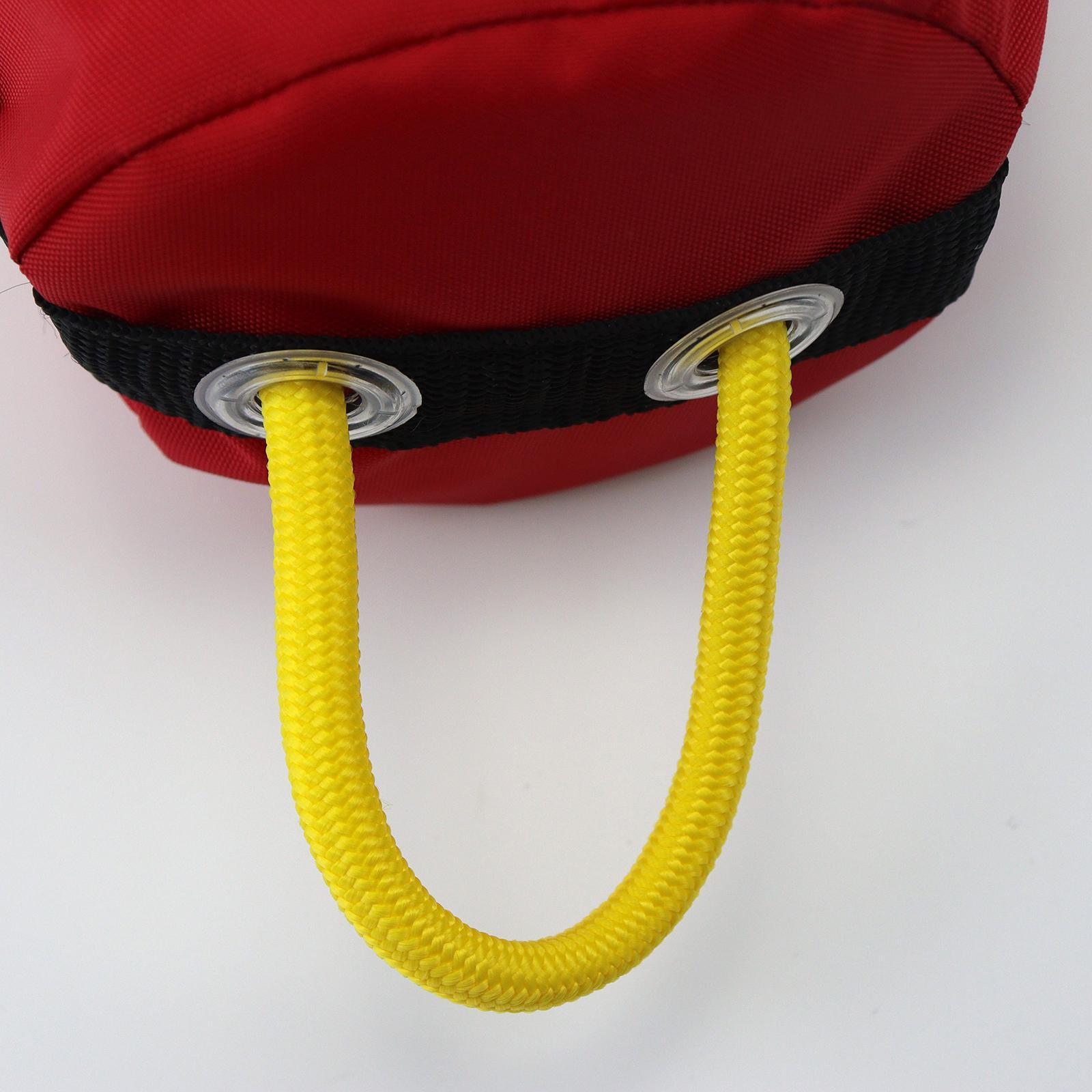 Throw Bag Rafting Floating Rope Swimming Reflective Throw Rope Kayak