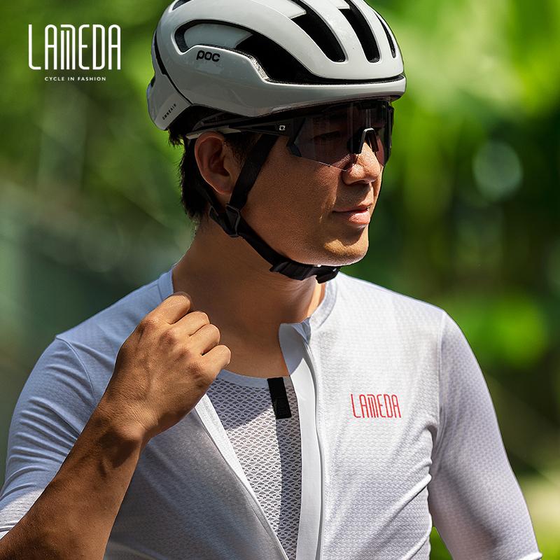 Lameda Mùa Hè Đi Xe Đạp Quần Áo Nhanh Khô Thoáng Khí Nam Xe Đạp Ngắn Tay Đường Xe Đạp Xe Đạp Áo Color: 1 Size: XL