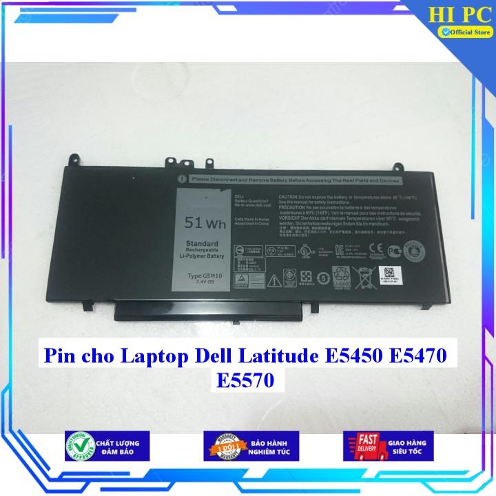 Pin cho Laptop Dell Latitude E5450 E5470 E5570 - Hàng Nhập Khẩu