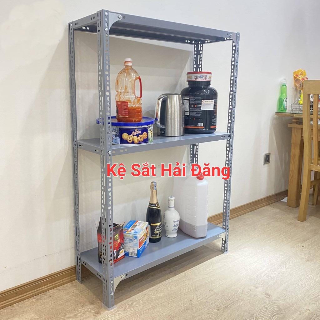 KỆ SẮT V LỖ 3 TẦNG KỆ SẮT MINI ĐA NĂNG