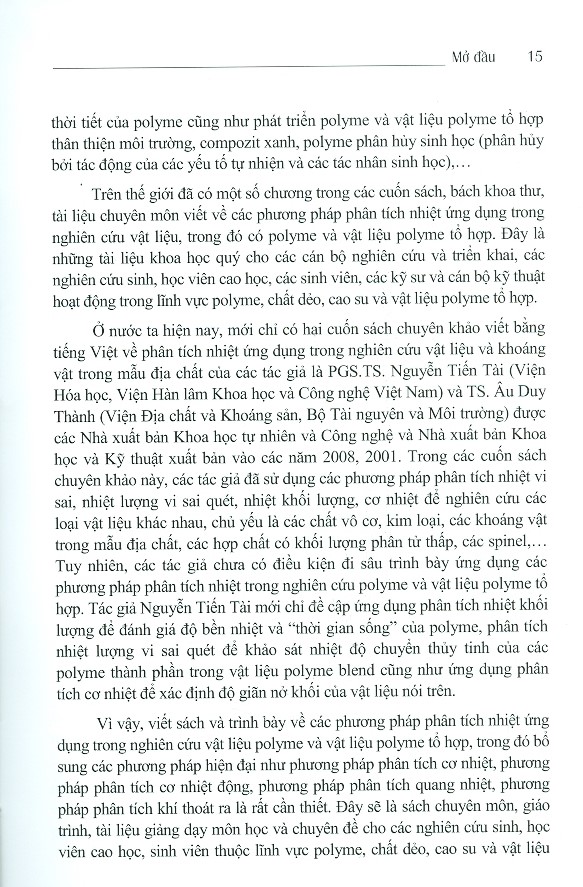 Các Phương Pháp Phân Tích Nhiệt Ứng Dụng Trong Nghiên Cứu Vật Liệu Polyme