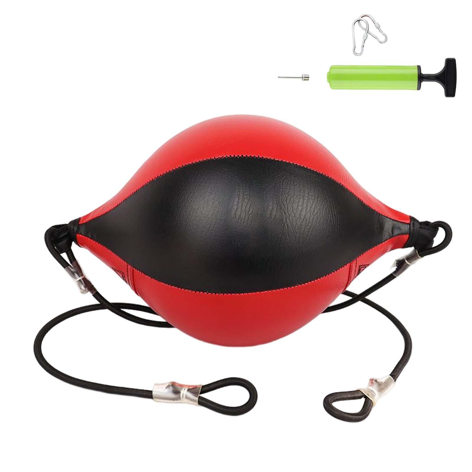 Double End Punching Bag Elastic Rope Portable Inflatable Training Speed Ball