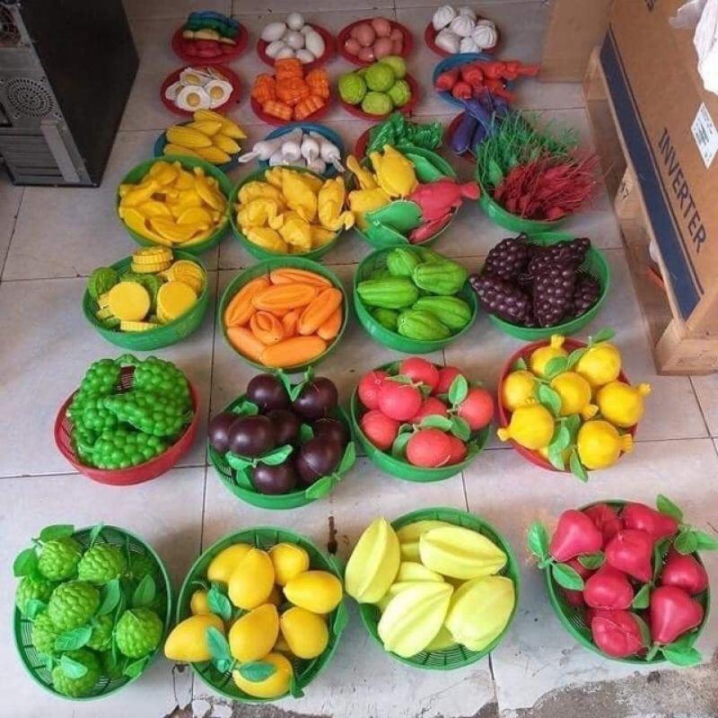 Đồ chơi cân, hoa quả cân cho bé