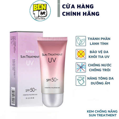 Kem chống nắng dưỡng trắng da Sun Treatment SPF 50+