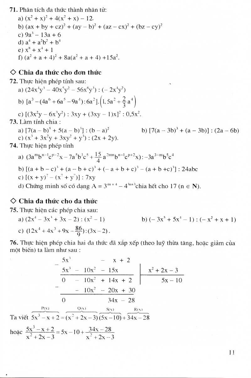 500 Bài Toán Chọn Lọc Lớp 8