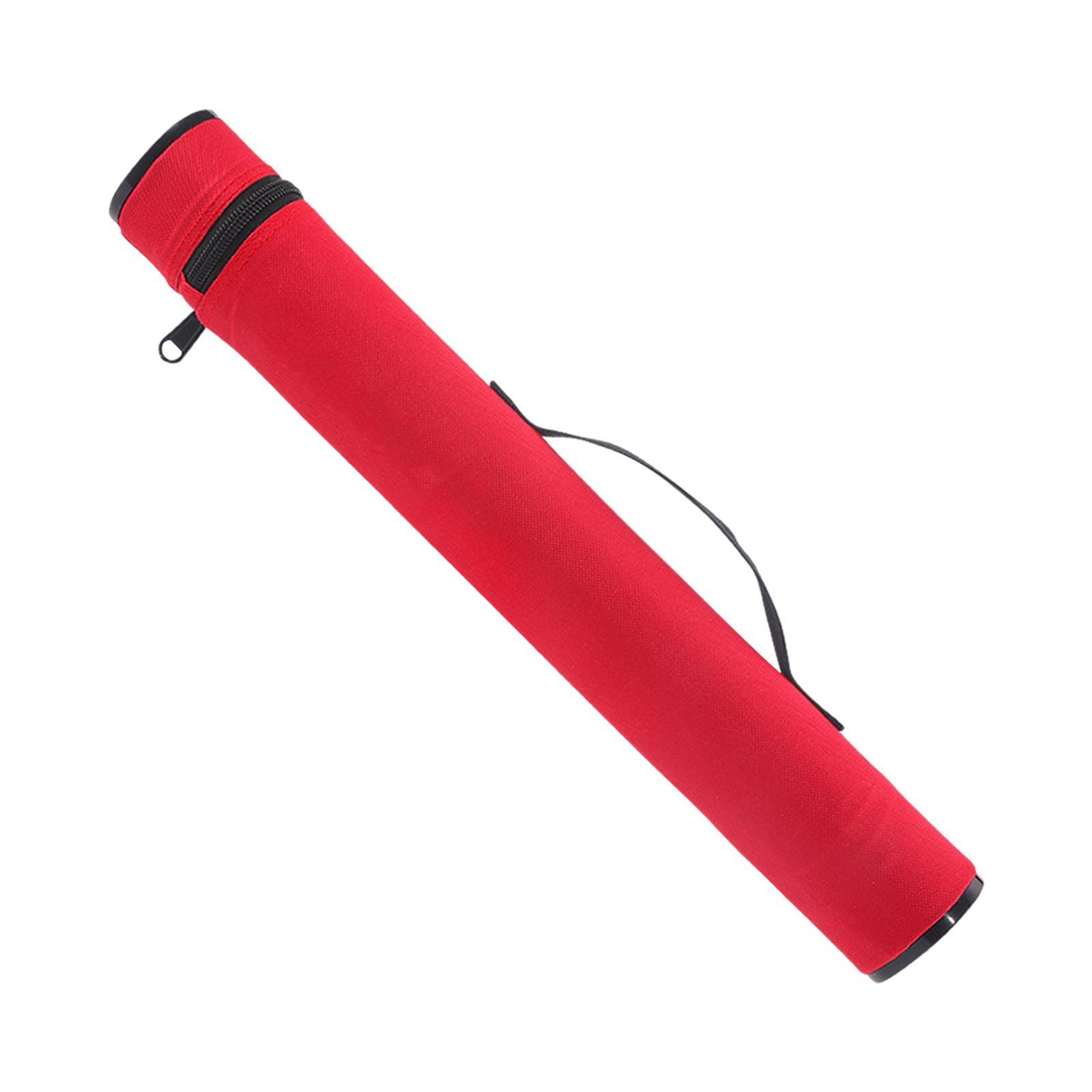 Fly Fishing Rods Case Travel Carry Case Portable Accessories Storage Organizer Fishing Rod Cover Fishing Pole Storage Bag Fishing Rods Bags