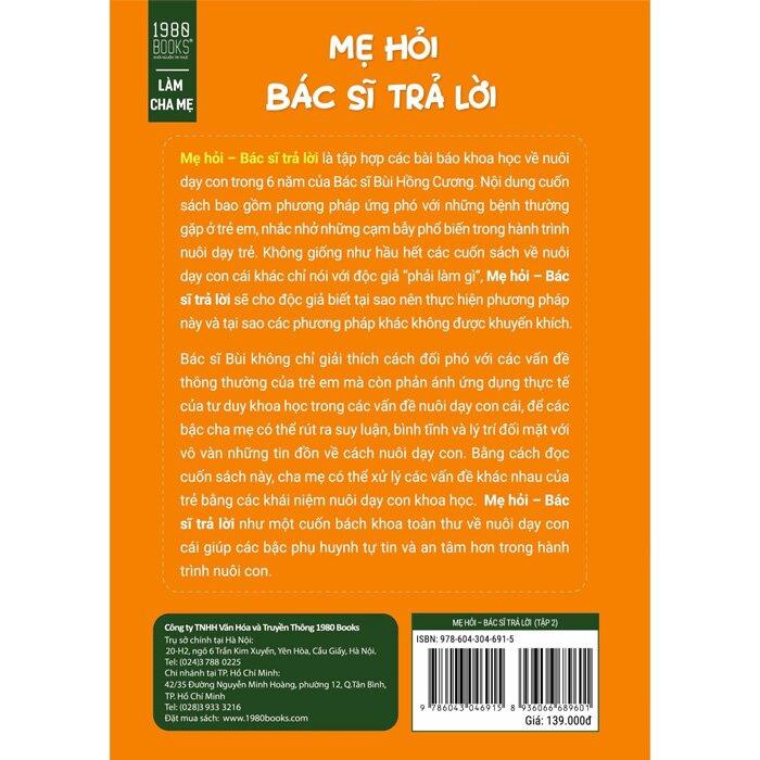 Sách Mẹ Hỏi Bác Sĩ Trả Lời 2