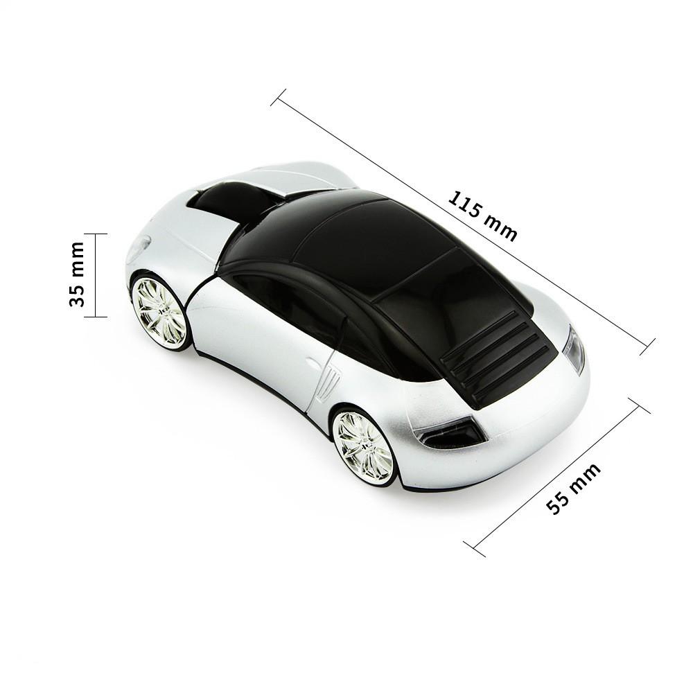 Chuột không dây kiểu dáng siêu xe Porsche 3D