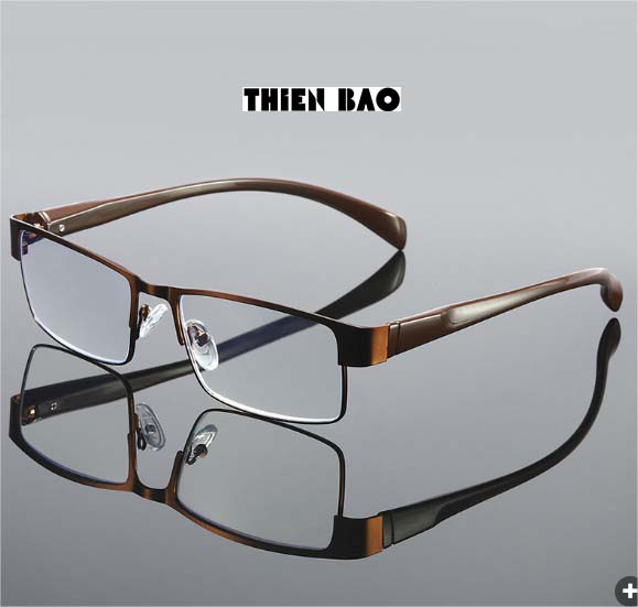 Kính lão thị viễn thị Nhật bản đọc sách rõ chữ KVN96 hàng đẹp Nam nữ toàn viền, mặt thép ko rỉ chuẩn độ nhiều màu trẻ trung thể thao