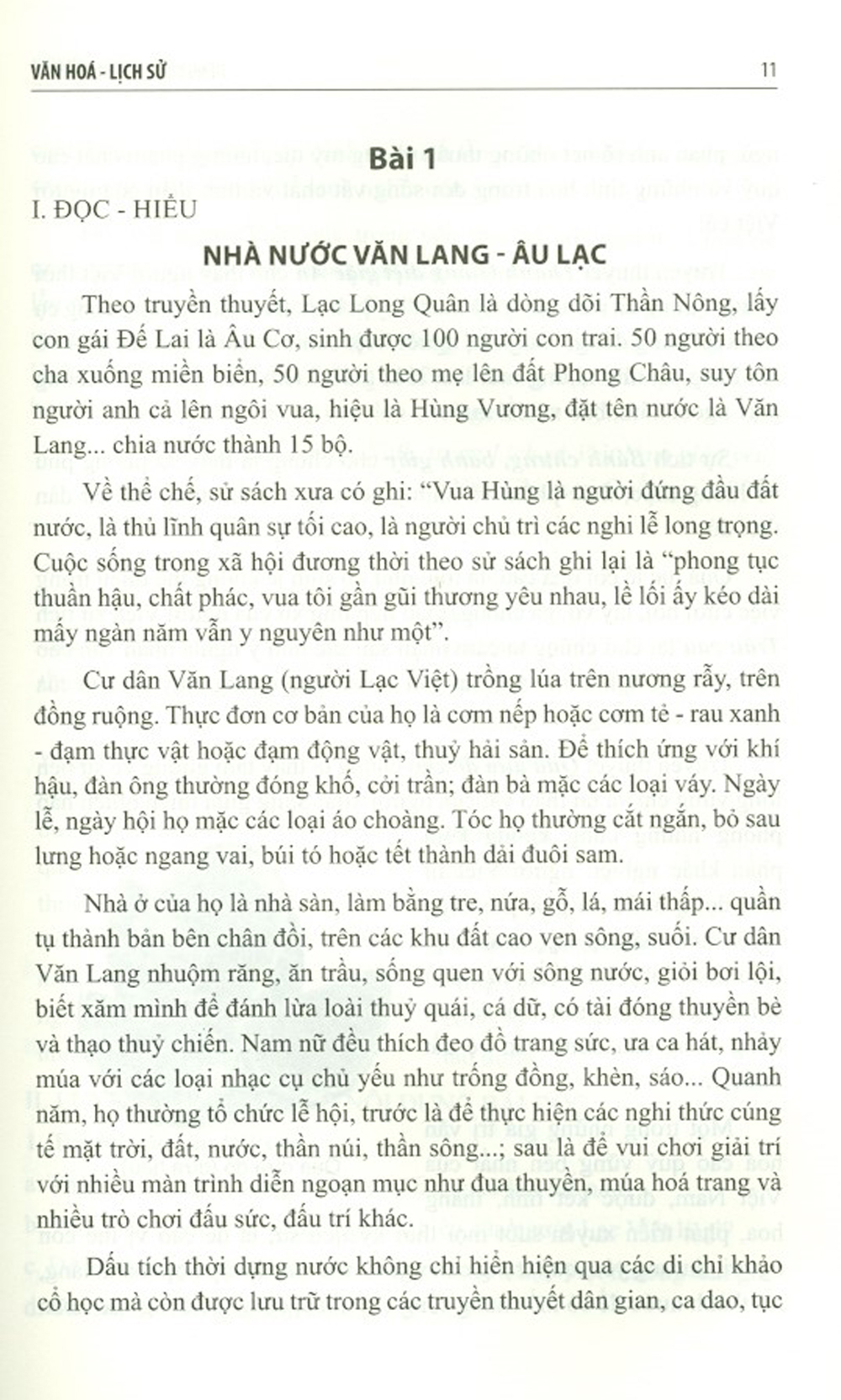 Tiếng Việt Chuyên Ngành 1: Văn Hóa - Lịch Sử (Giáo Trình Dành Cho Cử Nhân Ngành Việt Nam Học)