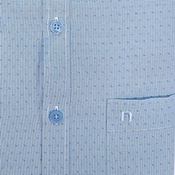 ÁO SƠ MI NAM NGẮN TAY NOVELTY REGULAR FIT RECYCLED - 240637N