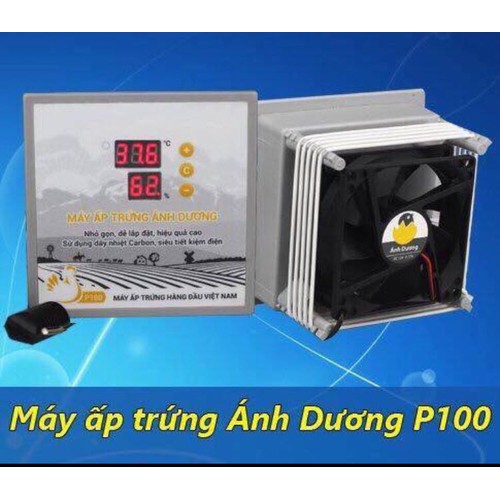 Máy ấp trứng Mini Ánh Dương P 100 loại đảo tay