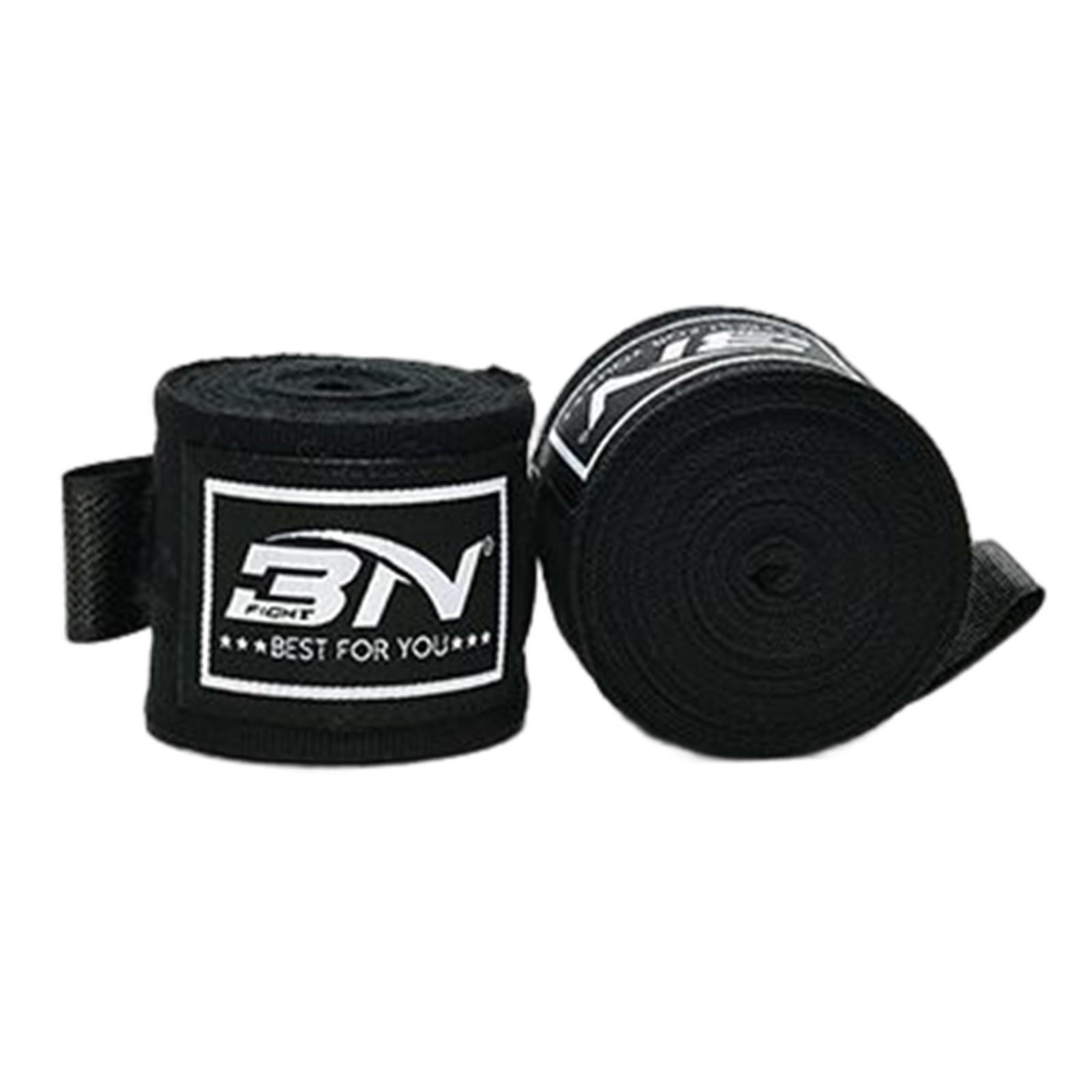 Boxing Hand Wrap Wrist Support Bandages Wrist Wrap for Boxing Adult Black