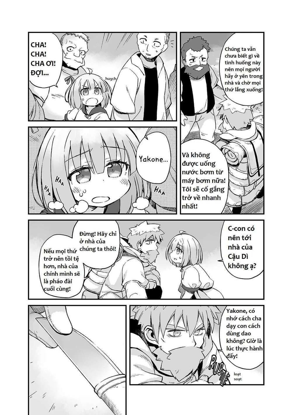 ngay cả khi hậu tận thế, thật hạnh phúc vẫn còn được sống... chapter 14 7