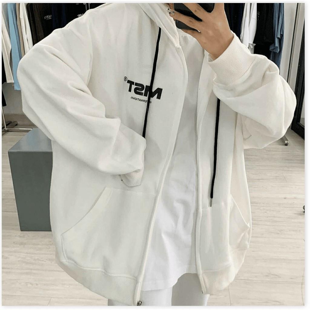 ÁO KHOÁC NỈ HOODIES DÂY KÉO