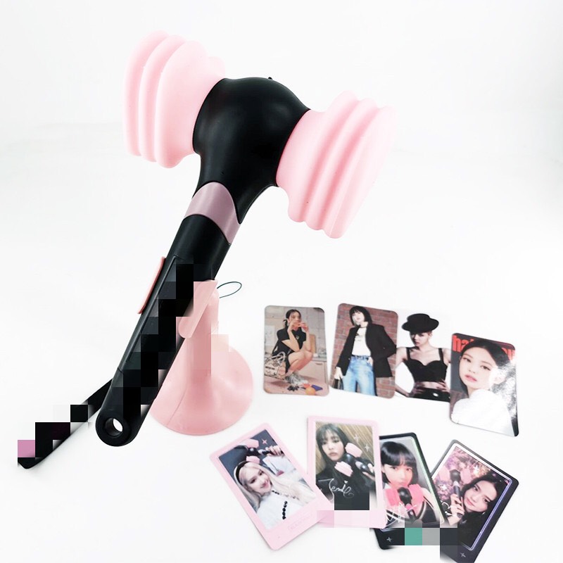 (UNOFF) Lightstick BLACKPINK mới gậy cổ vũ HAMMER BONG phụ kiện thần tượng Kpop