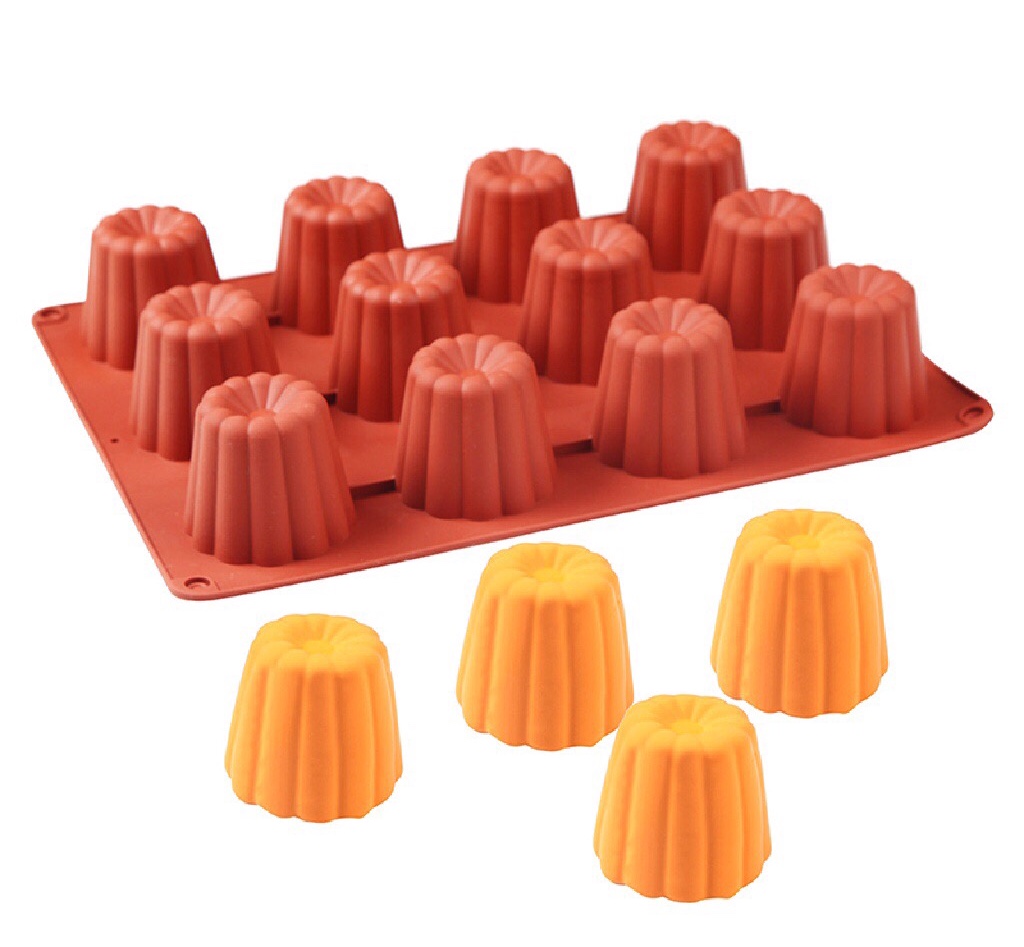 Khuôn silicon làm bánh canele