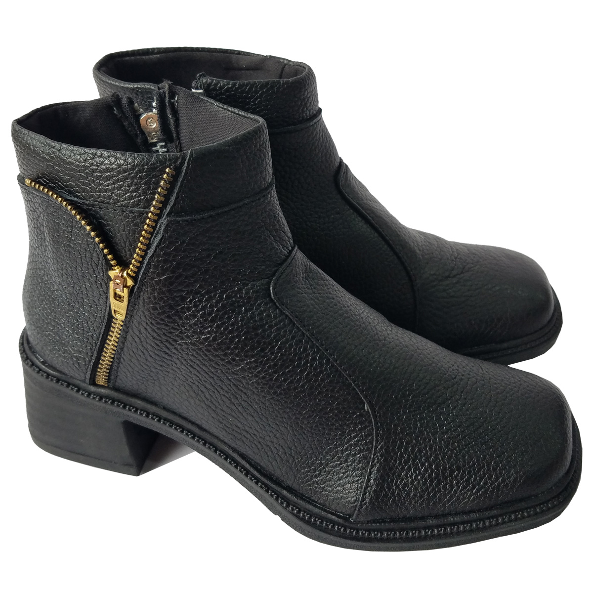 Giày Boot Nữ  Da Bò Thật BIGGBEN Cao 4 phân BON10