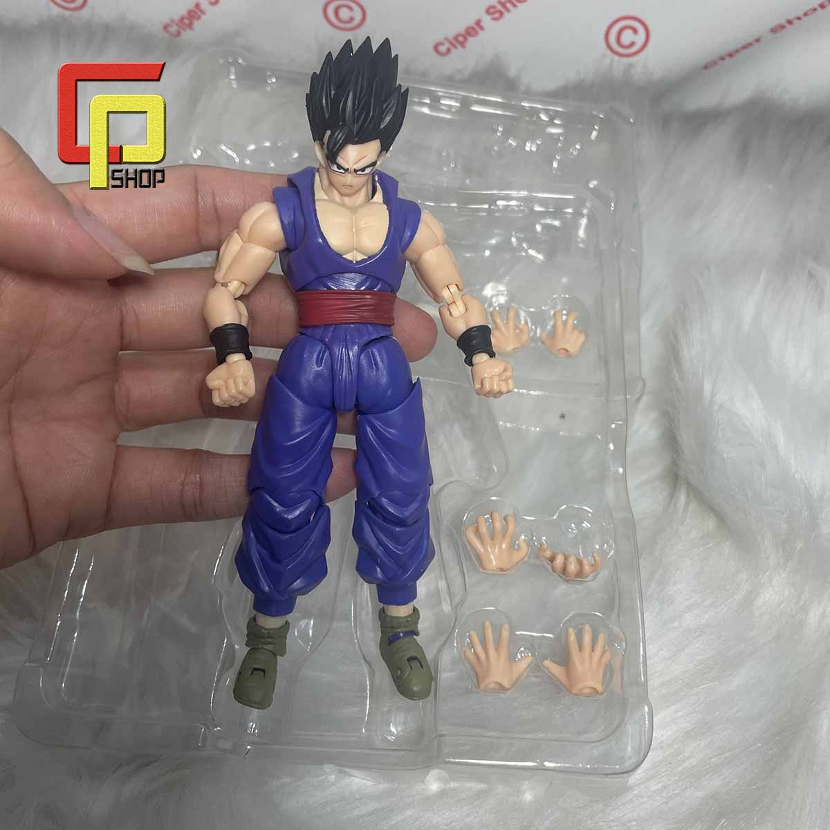Mô hình Son Gohan SHF - Mô hình gohan có khớp - Mô hình Dragon Ball