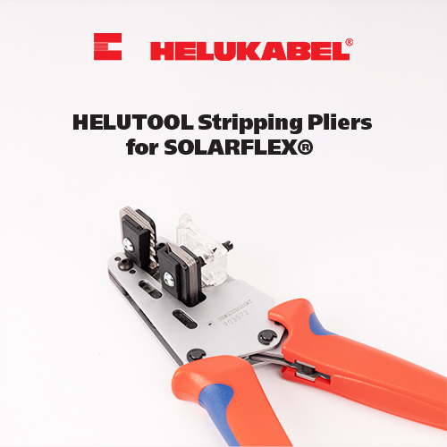 Kềm tuốt dây cáp DC HELUKABEL HELUTOOL Stripping Pliers for SOLARFLEX
