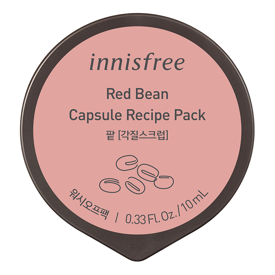 Mặt Nạ Rửa Dạng Hủ Từ Đậu Đỏ Innisfree Capsule Recipe Pack Redbean (10ml) - 131171938