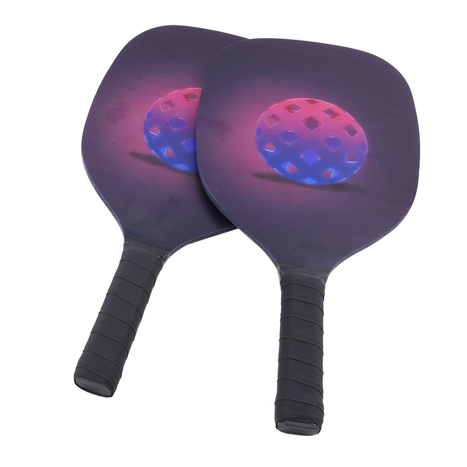 Pickleball Paddles Set Rackets Storage Bag Comfort Grip for Women Indoor Men