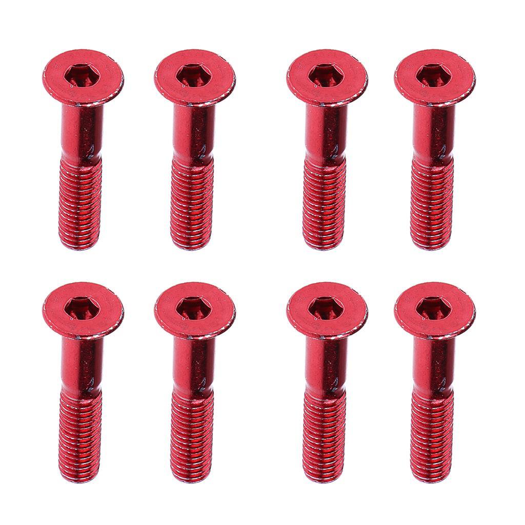 24 pieces Replacement Skateboard Truck Hardware Set Screws Bolts