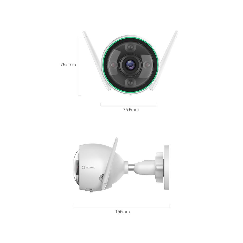 Combo Camera Wifi EZVIZ C3N 1080P Full HD và Thẻ nhớ camera HIKVISON 32gb 64gb - Hàng chính hãng